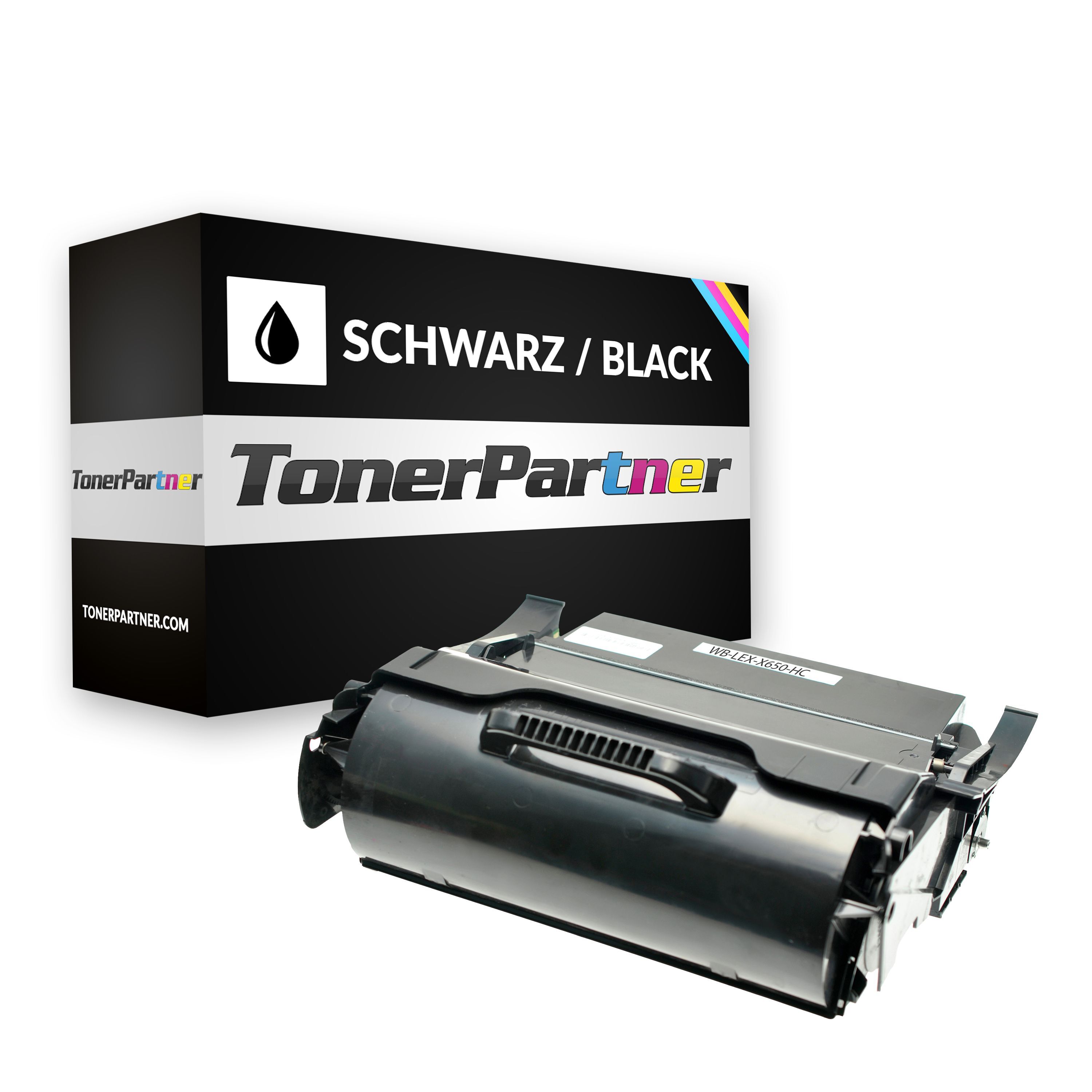 TonerPartner Kompatibel zu Lexmark X 652 DE MFP Toner (X651A11E) schwarz, 7.000 Seiten, 2,65 Rp pro Seite von TonerPartner