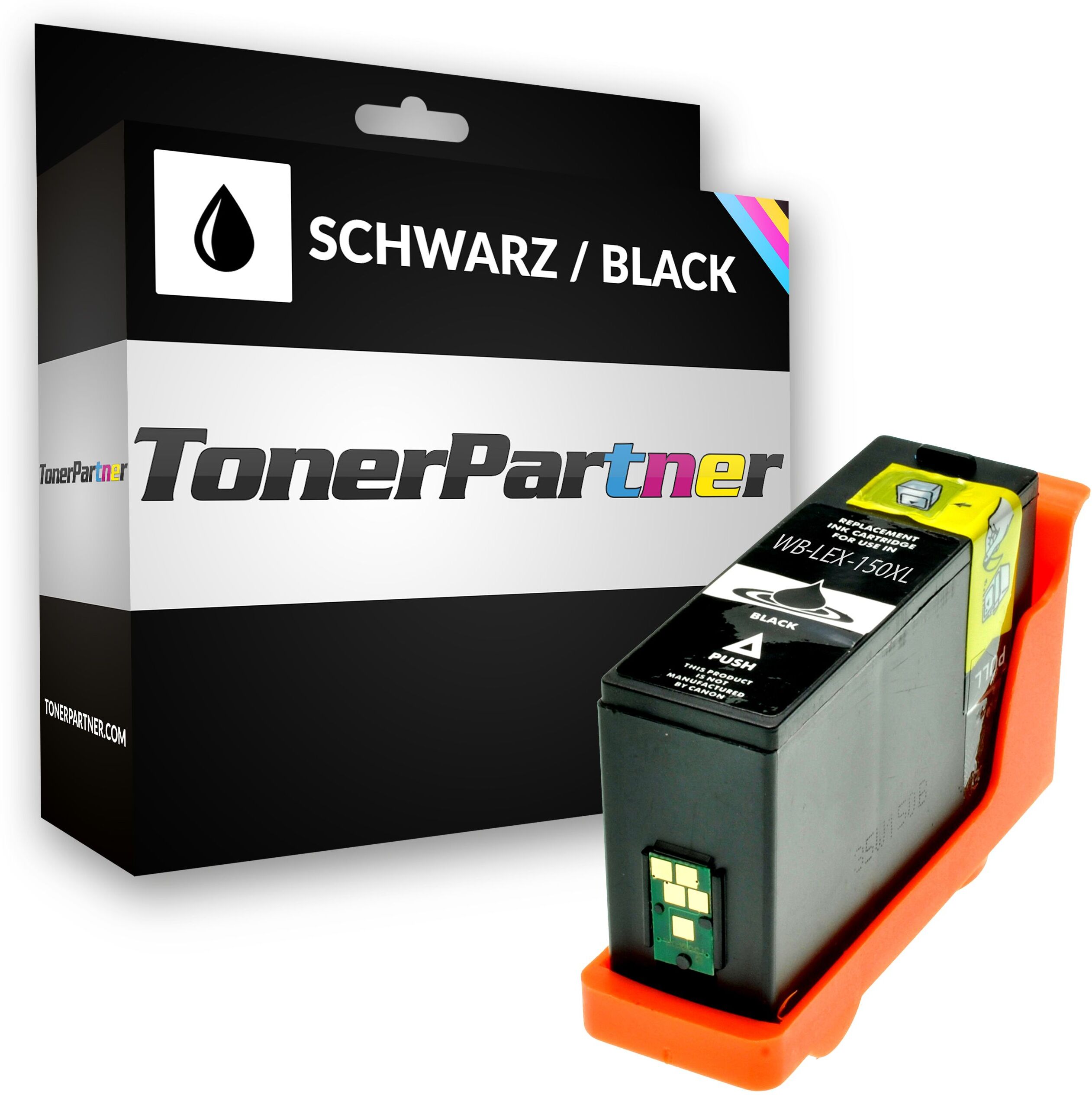 TonerPartner Kompatibel zu Lexmark Pro 715 Tintenpatrone (150XL / 14N1614E) schwarz, 760 Seiten, 1,83 Rp pro Seite, Inhalt: 29 ml von TonerPartner