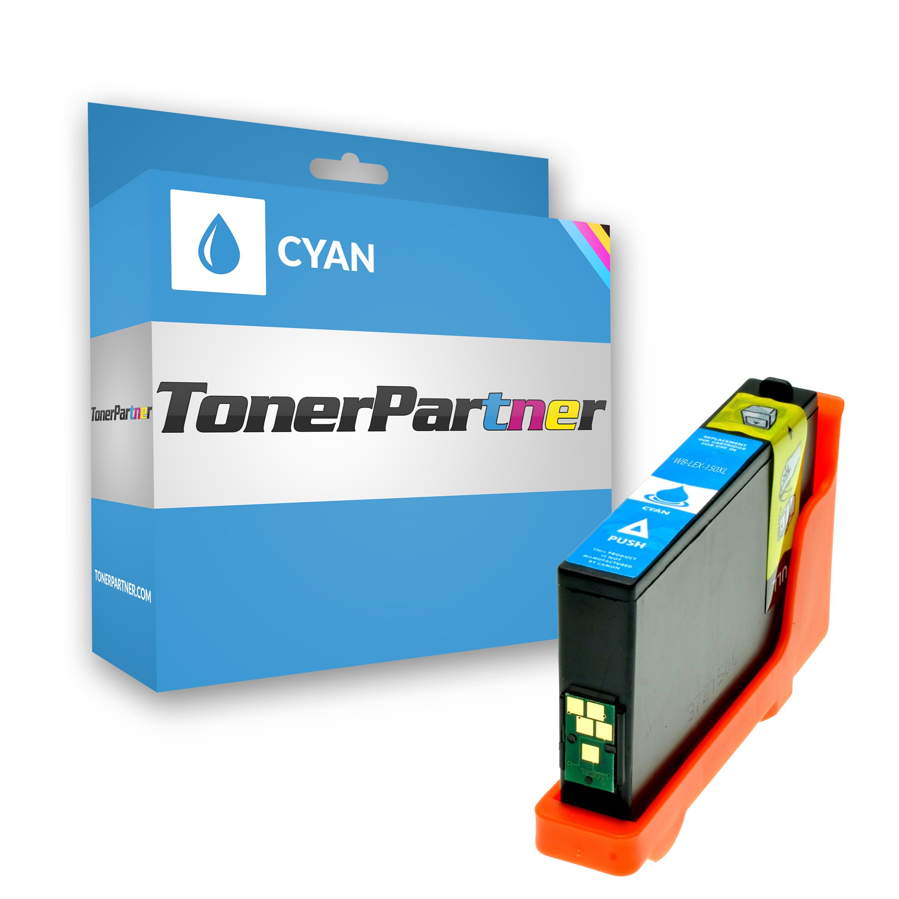 TonerPartner Kompatibel zu Lexmark Interpret S 415 Tintenpatrone (150XL / 14N1615E) cyan, 760 Seiten, 1,79 Rp pro Seite, Inhalt: 14 ml von TonerPartner