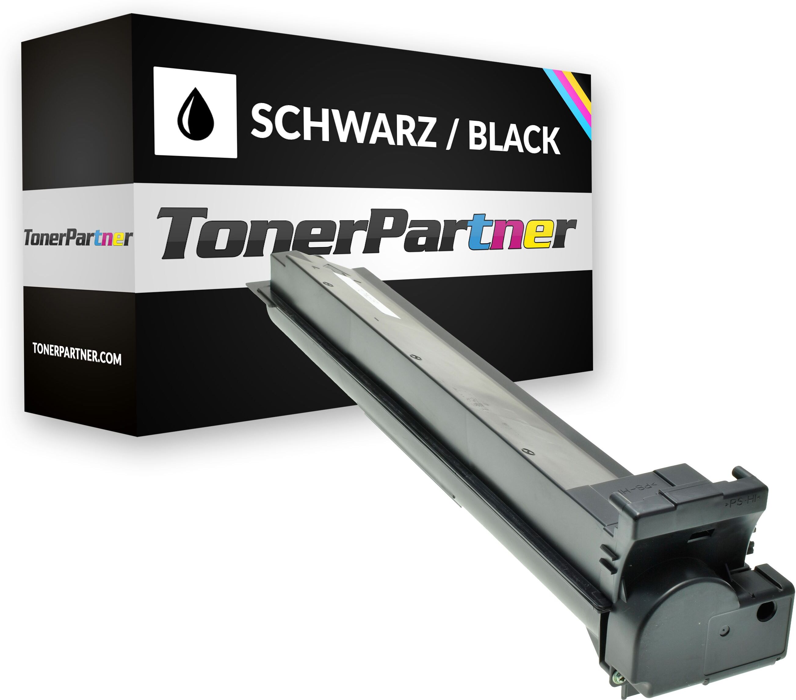 TonerPartner Kompatibel zu Konica Minolta Bizhub C 240 Toner (TN-210 K / 8938-509) schwarz, 20.000 Seiten, 0,31 Rp pro Seite von TonerPartner