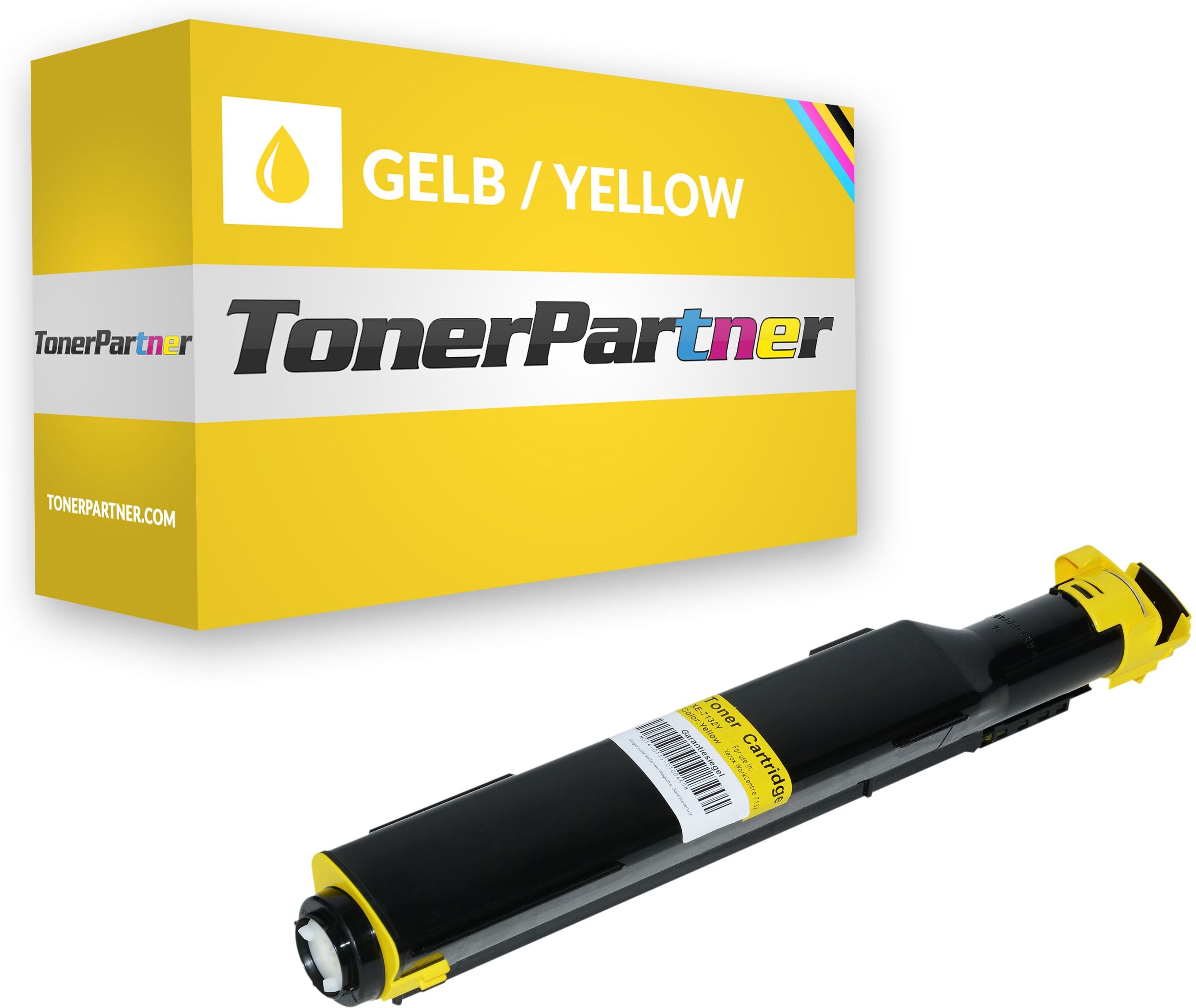 TonerPartner Kompatibel zu Xerox WC 7232 SX Toner (006 R 01263) gelb, 8.000 Seiten, 0,93 Rp pro Seite von TonerPartner