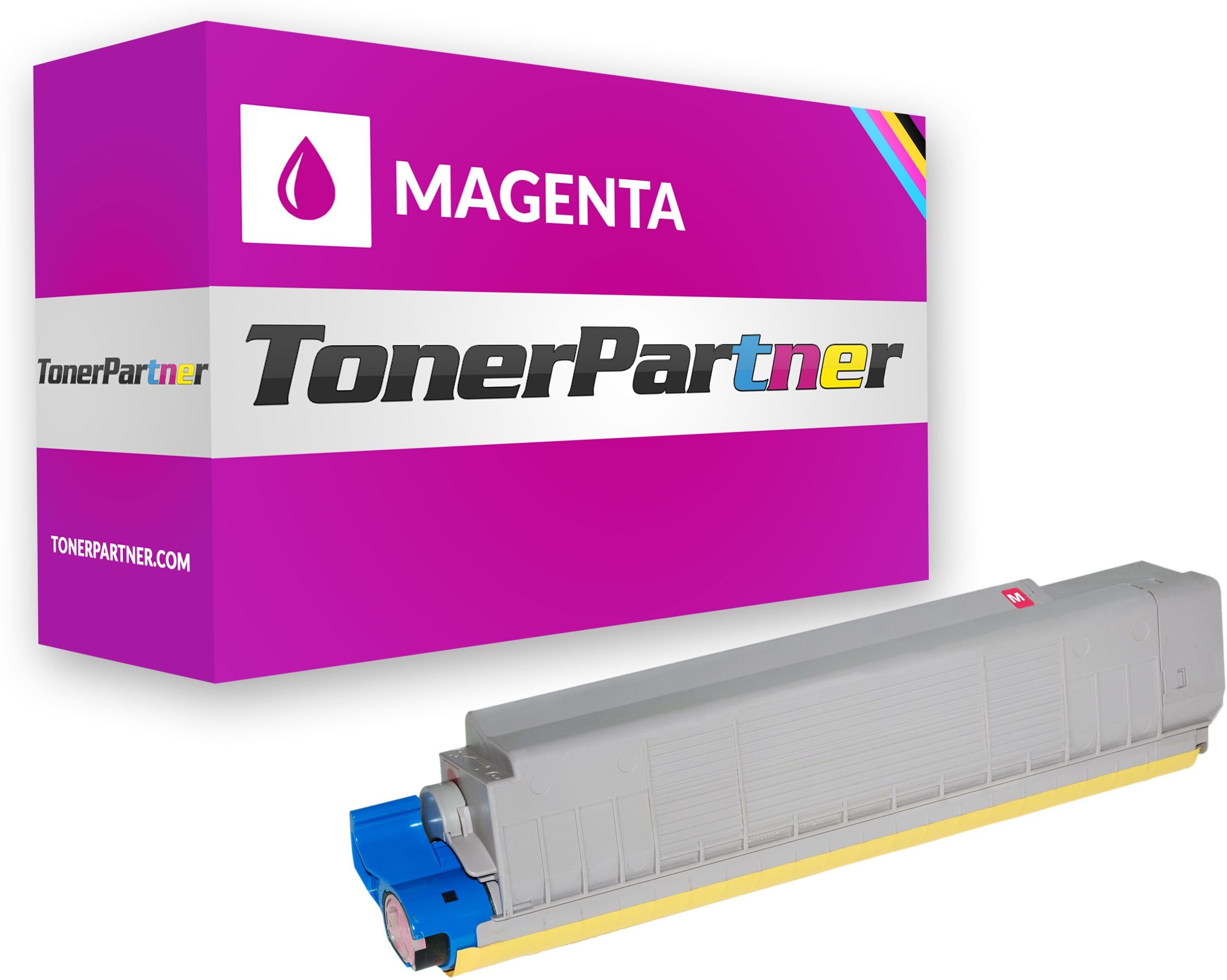 TonerPartner Kompatibel zu OKI MC 861 CDTN Toner (44059254) magenta, 10.000 Seiten, 1,04 Rp pro Seite von TonerPartner