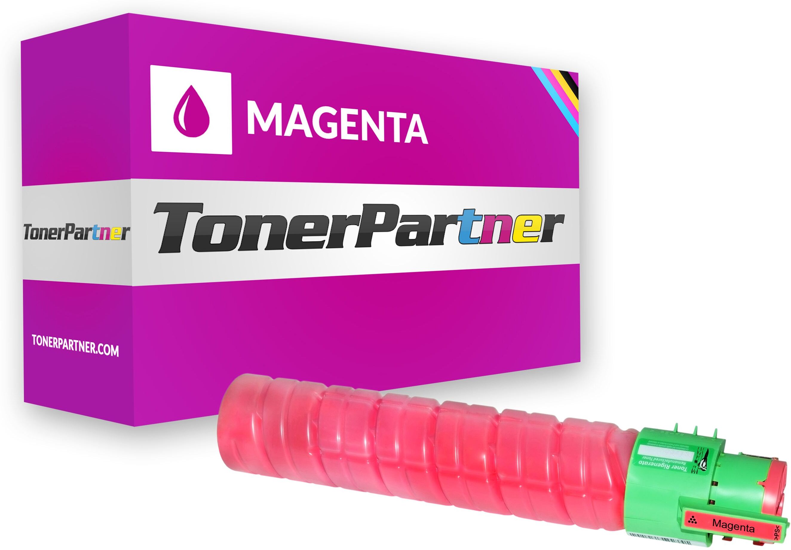 TonerPartner Kompatibel zu Savin CLP 26 N Toner (TYPE 245 / 888314) magenta, 15.000 Seiten, 0,46 Rp pro Seite von TonerPartner