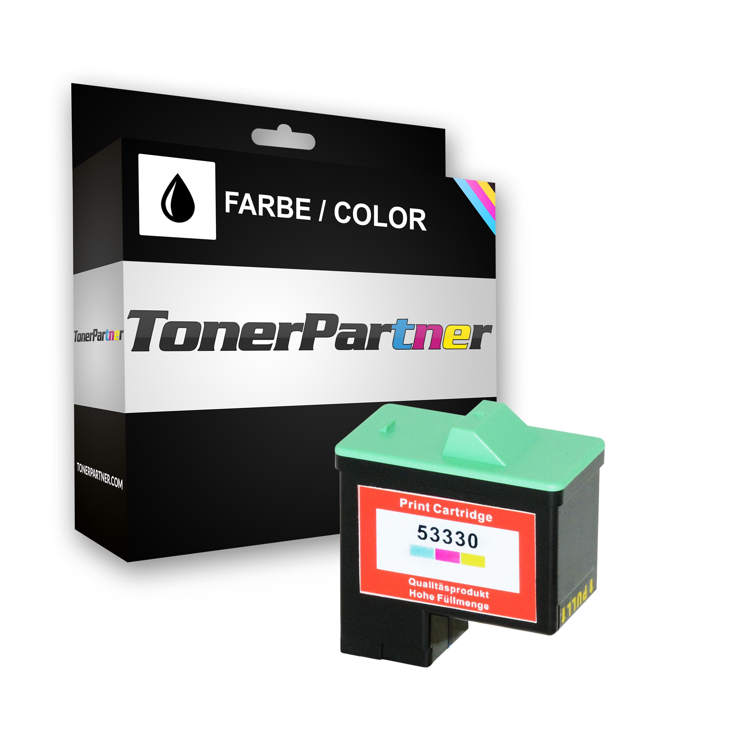 TonerPartner Kompatibel zu Primera Disc Publisher Tintenpatrone (53330) farbe, 450 Seiten, 8,24 Rp pro Seite, Inhalt: 15 ml von TonerPartner