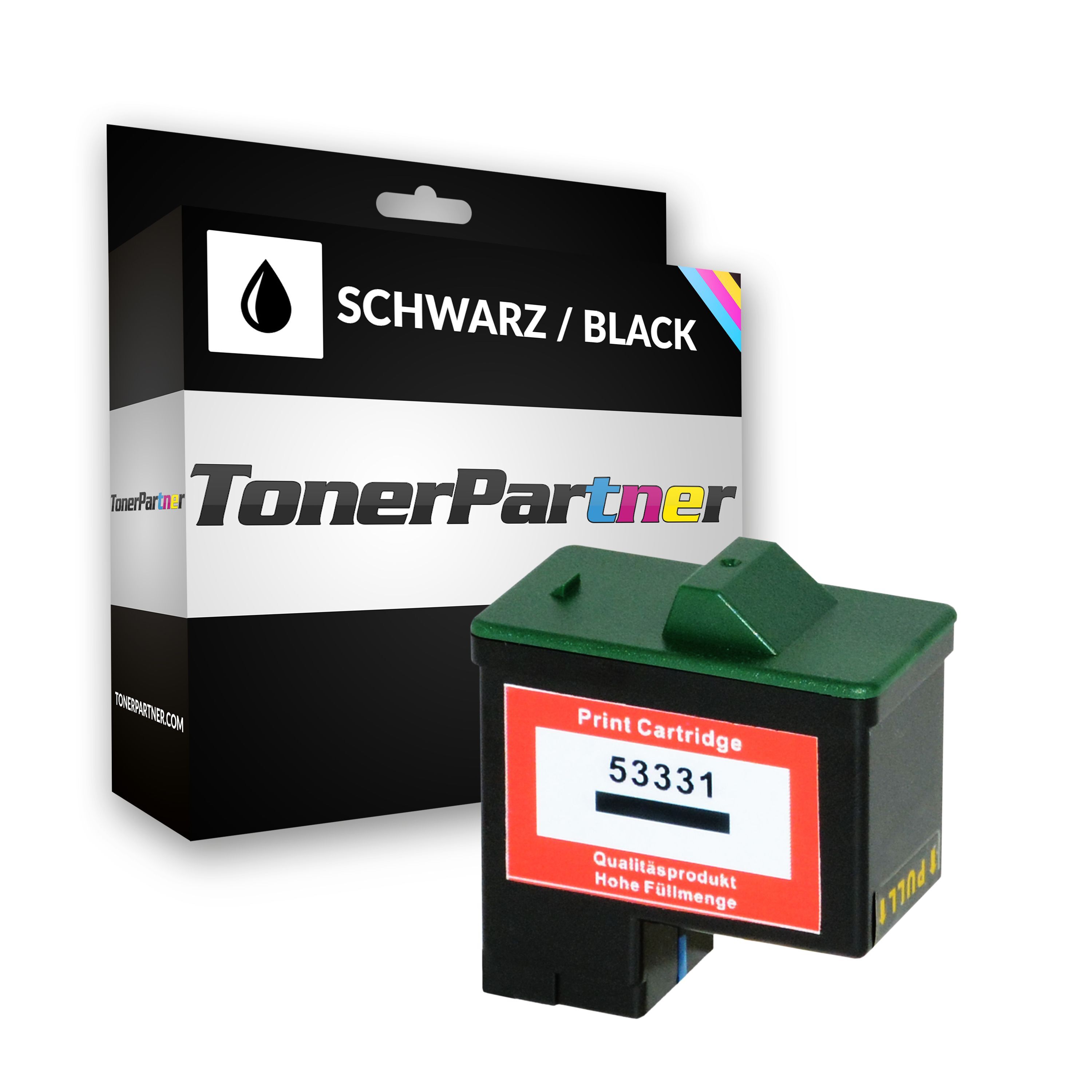 TonerPartner Kompatibel zu Primera Disc Publisher I Tintenpatrone (53331) schwarz, 600 Seiten, 6,1 Rp pro Seite, Inhalt: 14 ml von TonerPartner