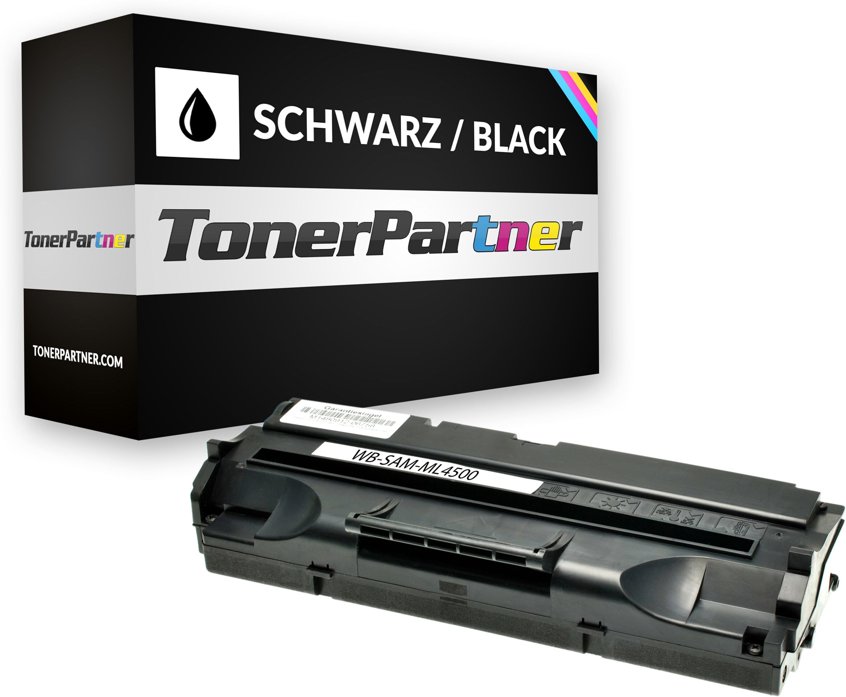 TonerPartner Kompatibel zu Samsung ML-4606 Toner (ML-4500 D3/ELS) schwarz, 2.500 Seiten, 1,28 Rp pro Seite von TonerPartner