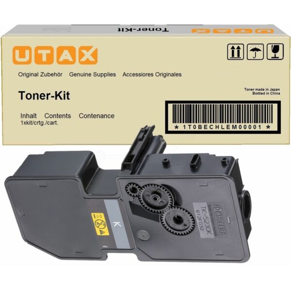 Utax Original Utax 1T02R90UT1 / PK-5016 K Toner schwarz, 1.200 Seiten, 6,0 Rp pro Seite - ersetzt Utax 1T02R90UT1 / PK5016K Tonerkartusche