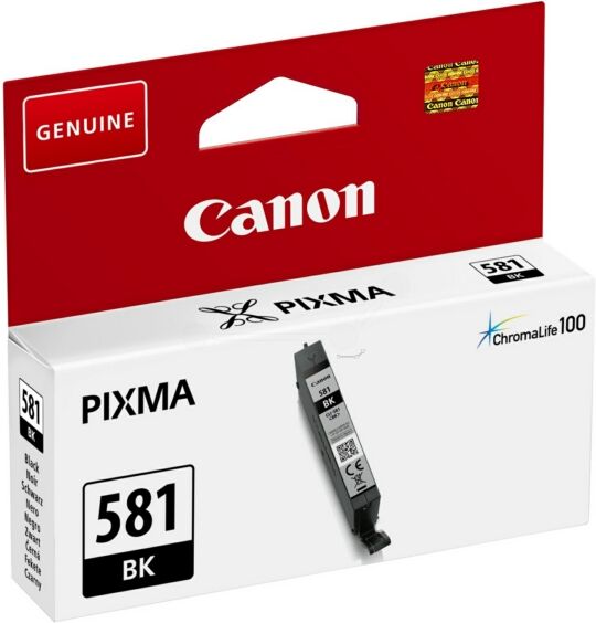 Canon Original Canon Pixma TR 8550 Tintenpatrone (CLI-581 BK / 2106 C 001) schwarz, 1.505 Seiten, 0,74 Rp pro Seite, Inhalt: 5 ml