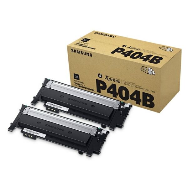 HP Kompatibel zu Samsung Xpress SL-C 430 Toner (CLT-P404B / SU 364 A) schwarz Multipack (2 St.), 1.500 Seiten, 5,55 Rp pro Seite von HP