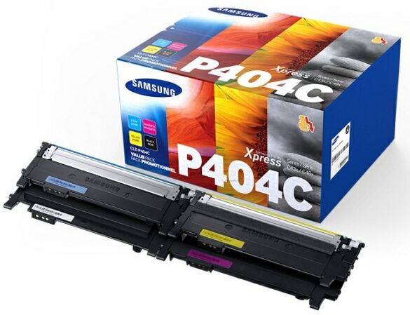 HP Kompatibel zu Samsung Xpress C 482 FW Toner (CLT-P404C / SU 365 A) multicolor Multipack (4 St.), Inhalt: 1500pg + 3x1000pg von HP