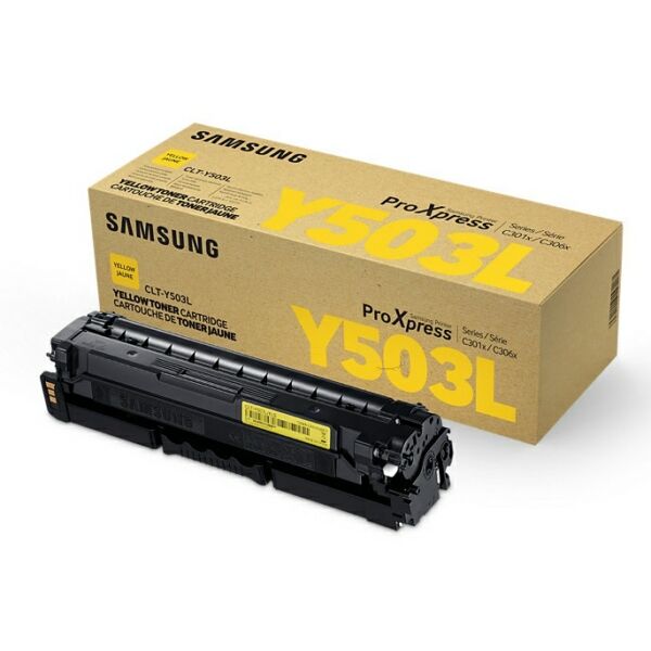 HP Kompatibel zu Samsung ProXpress C 3060 FR premium line Toner (CLT-Y503L / SU 491 A) gelb, 5.000 Seiten, 2,17 Rp pro Seite von HP