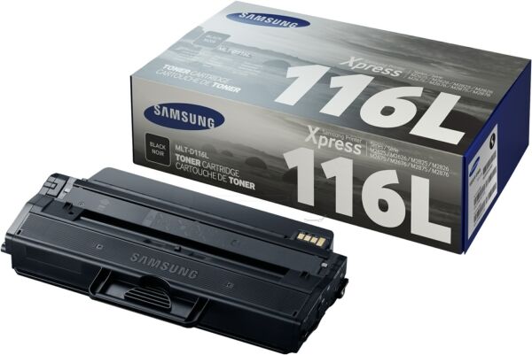 HP Kompatibel zu Samsung SL-M 2820 DW Toner (MLT-D116L / SU 828 A) schwarz, 3.000 Seiten, 2,16 Rp pro Seite von HP