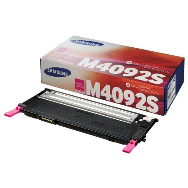 HP Kompatibel zu Samsung CLX-3170 FN Toner (CLT-M4092S / SU 272 A) magenta, 1.000 Seiten, 4,28 Rp pro Seite von HP