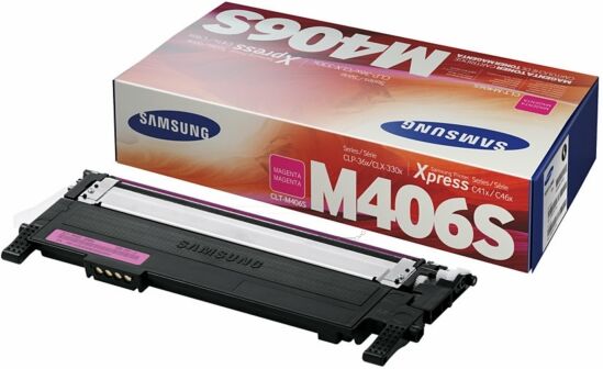 HP Kompatibel zu Samsung CLX-3305 Toner (CLT-M406S / SU 252 A) magenta, 1.000 Seiten, 4,91 Rp pro Seite von HP