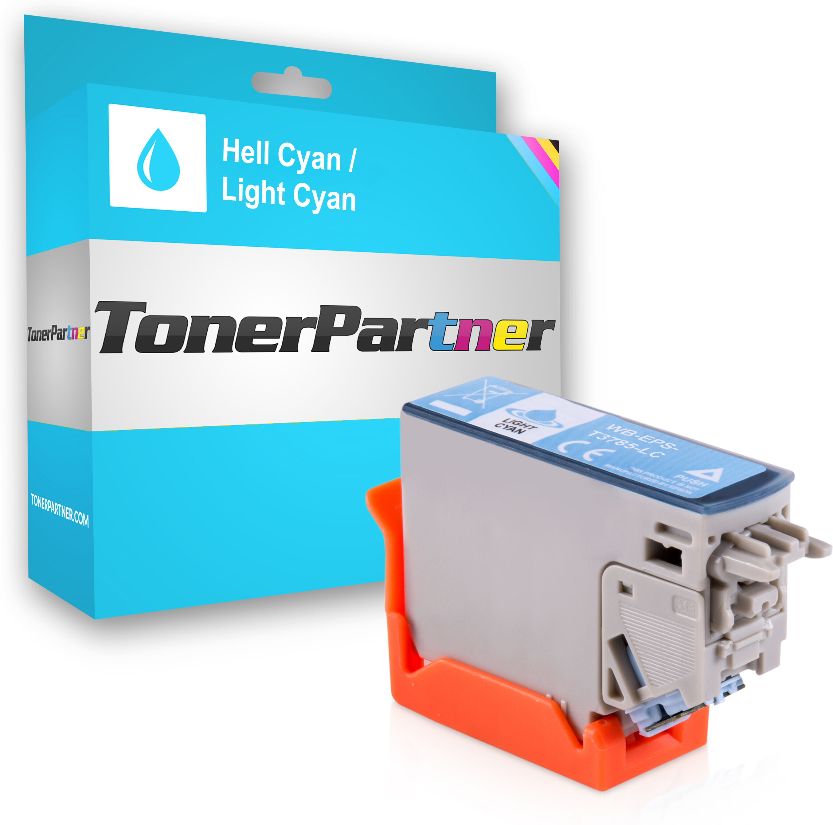 TonerPartner Kompatibel zu Epson C 13 T 37954010 / 378XL Tintenpatrone photocyan, 830 Seiten, 1,39 Rp pro Seite, Inhalt: 13 ml von TonerPartner