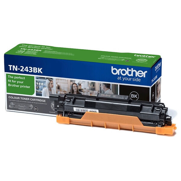 Brother Original Brother HL-L 3230 CDW Toner (TN-243 BK) schwarz, 1.000 Seiten, 5,01 Rp pro Seite - ersetzt Tonerkartusche TN243BK für Brother HL-L 3230CDW