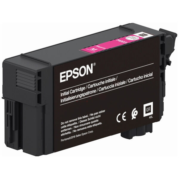 Epson Original Epson C 13 T 40D340 / T40 Tintenpatrone magenta, Inhalt: 50 ml - ersetzt Epson C13T40D340 / T40 Druckerpatrone