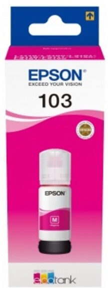 Epson Original Epson EcoTank L 3250 Tintenpatrone (103 / C 13 T 00S34A) magenta, 4.500 Seiten, 0,12 Rp pro Seite, Inhalt: 70 ml