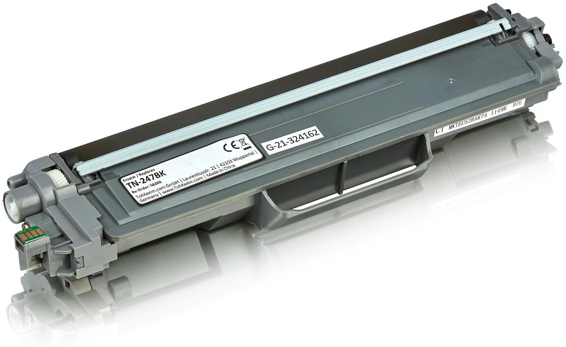 TonerPartner Kompatibel zu Brother DCP-L 3550 CDW Toner (TN-247 BK) schwarz, 3.000 Seiten, 1,66 Rp pro Seite von TonerPartner