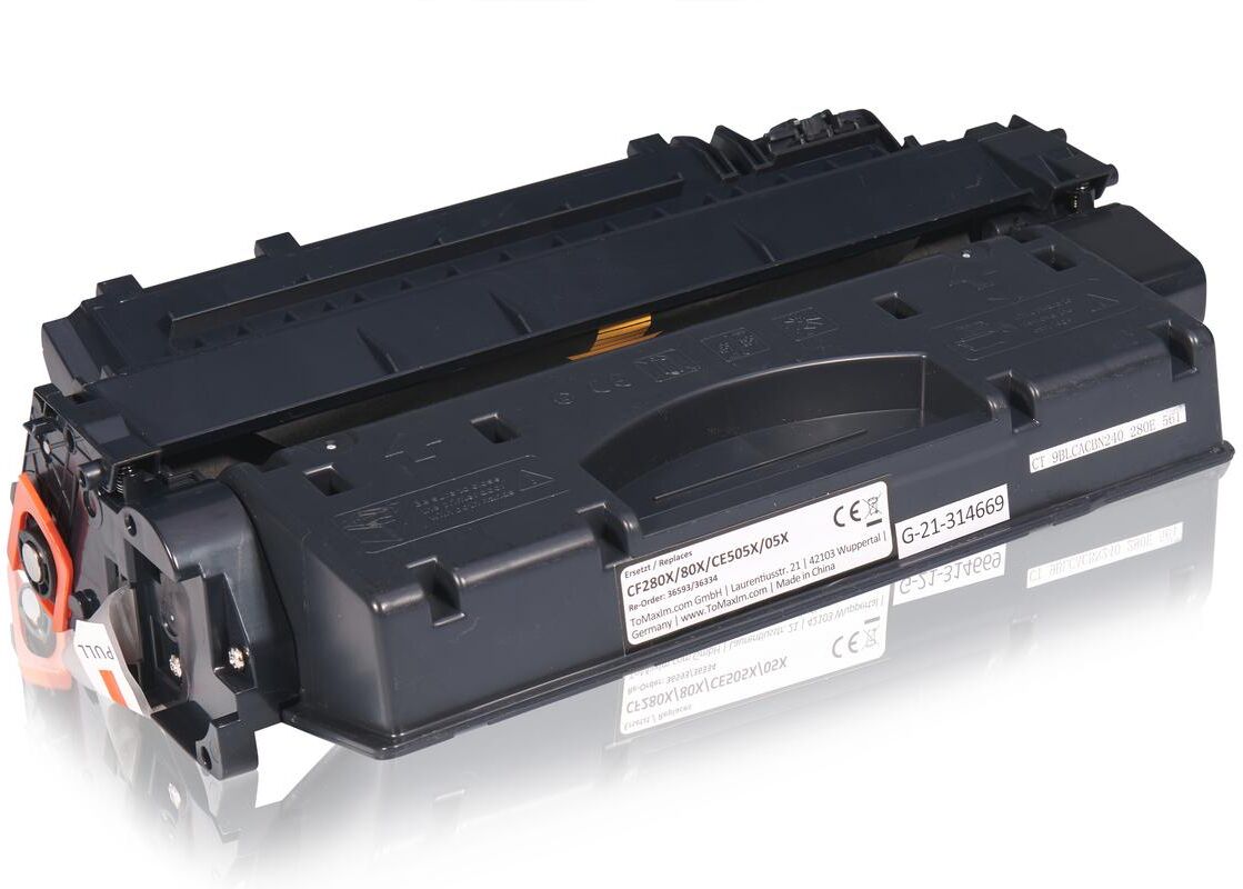 TonerPartner Kompatibel zu Troy 401 DNE Security Printer Toner (80A / CF 280 A) schwarz, 2.700 Seiten, 1,29 Rp pro Seite von TonerPartner