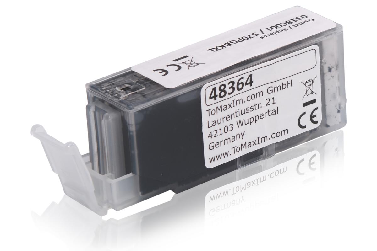 TonerPartner Kompatibel zu Canon Pixma TS 8050 Series Tintenpatrone (PGI-570 PGBKXL / 0318 C 001) schwarz, 500 Seiten, 2,59 Rp pro Seite von TonerPartner