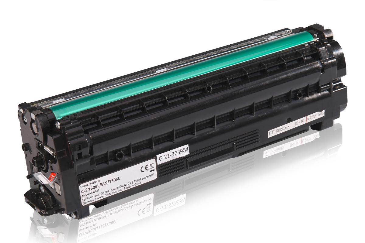 TonerPartner Kompatibel zu Samsung CLP-680 ND Premium Line Toner (Y506L / CLT-Y 506 L/ELS) gelb, 3.500 Seiten, 2,35 Rp pro Seite von TonerPartner