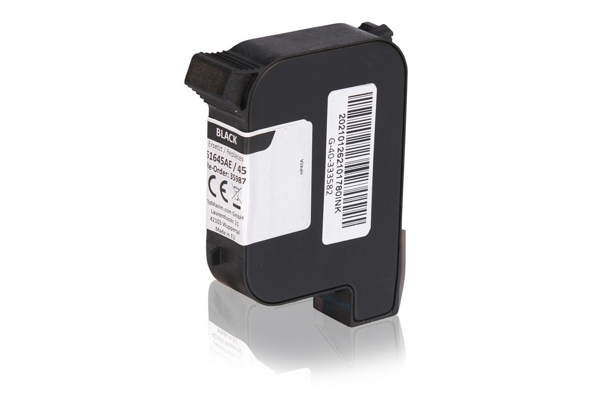 TonerPartner Kompatibel zu Imagistics DA 950 Tintenpatrone (45 / 51645 AE) schwarz, 930 Seiten, 2,75 Rp pro Seite, Inhalt: 42 ml von TonerPartner