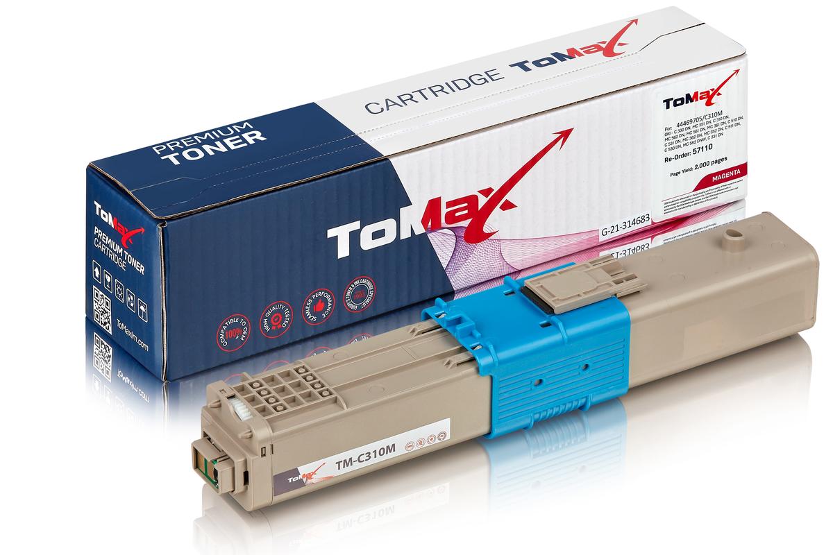 TonerPartner Kompatibel zu OKI MC 361 DN Toner (44469705) magenta, 2.000 Seiten, 1,74 Rp pro Seite von TonerPartner