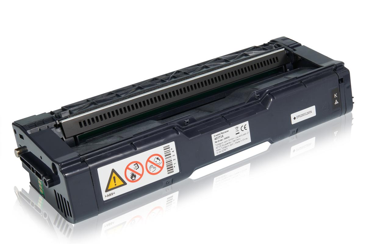 TonerPartner Kompatibel zu Ricoh Aficio SP C 252 dn Toner (REB-407716) schwarz, 6.500 Seiten, 1,23 Rp pro Seite von TonerPartner