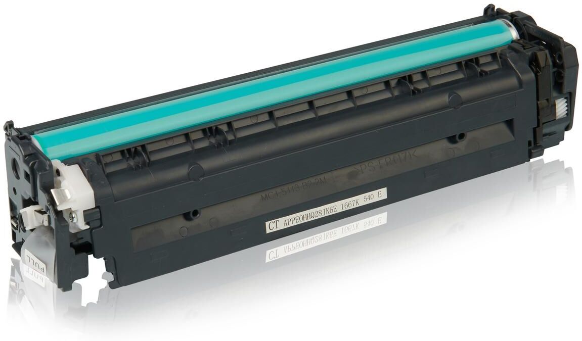 TonerPartner Kompatibel zu HP Color LaserJet CP 1519 NI Toner (125A / CB 540 A) schwarz, 2.200 Seiten, 1,49 Rp pro Seite von TonerPartner