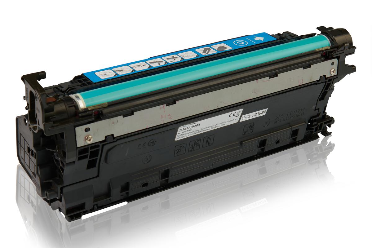 TonerPartner Kompatibel zu HP Color LaserJet CP 4520 dn Toner (648A / CE 261 A) cyan, 11.000 Seiten, 0,99 Rp pro Seite von TonerPartner