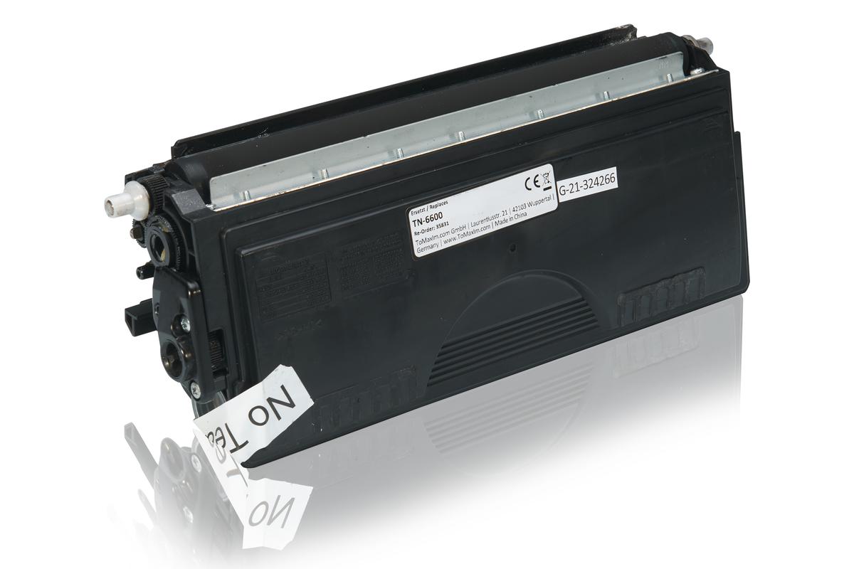 TonerPartner Kompatibel zu Brother Fax 8360 PLT Toner (TN-6600) schwarz, 6.000 Seiten, 0,45 Rp pro Seite von TonerPartner