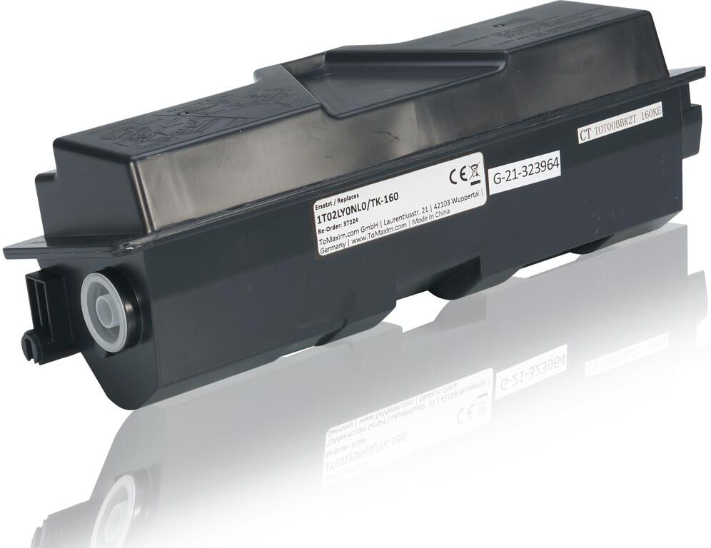 TonerPartner Kompatibel zu Kyocera/Mita 1T02LY0NL0 / TK-160 Toner schwarz, 2.500 Seiten, 1,62 Rp pro Seite von TonerPartner