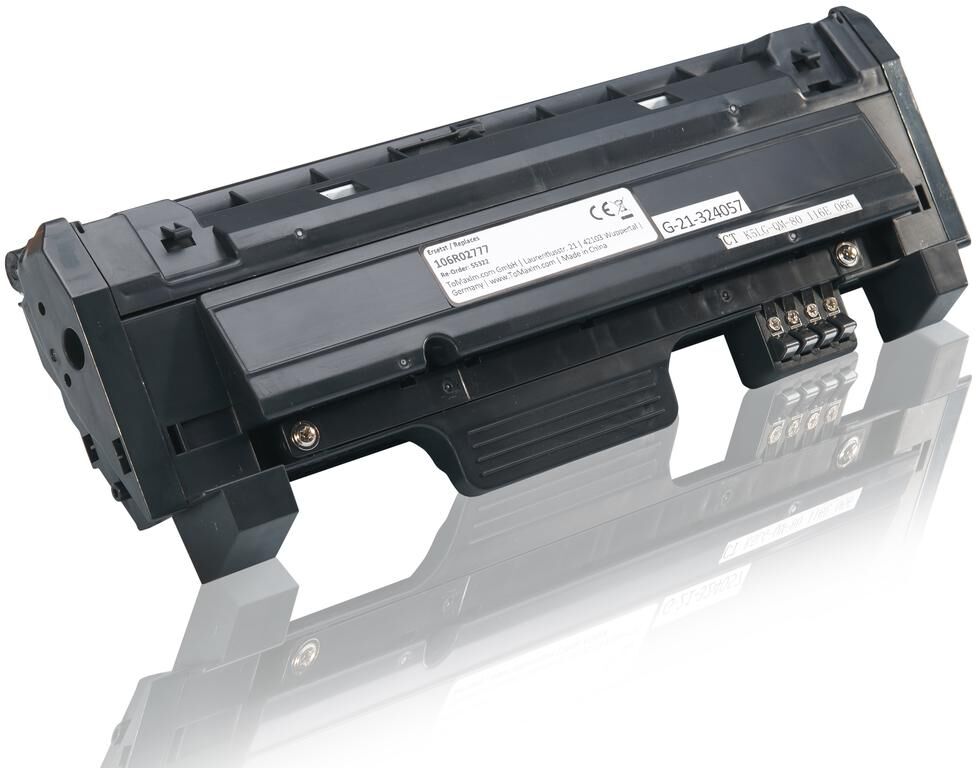 TonerPartner Kompatibel zu Xerox WC 3225 Toner (106 R 02777) schwarz, 3.000 Seiten, 1,56 Rp pro Seite von TonerPartner