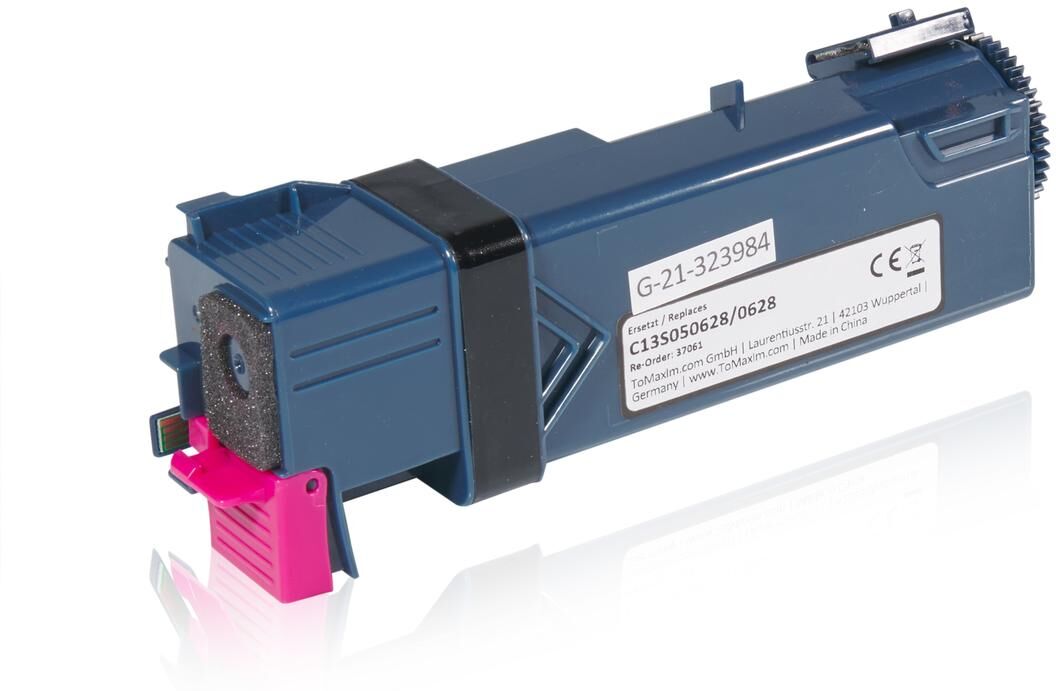 TonerPartner Kompatibel zu Epson Aculaser C 2900 Series Toner (0628 / C 13 S0 50628) magenta, 2.500 Seiten, 2,03 Rp pro Seite von TonerPartner