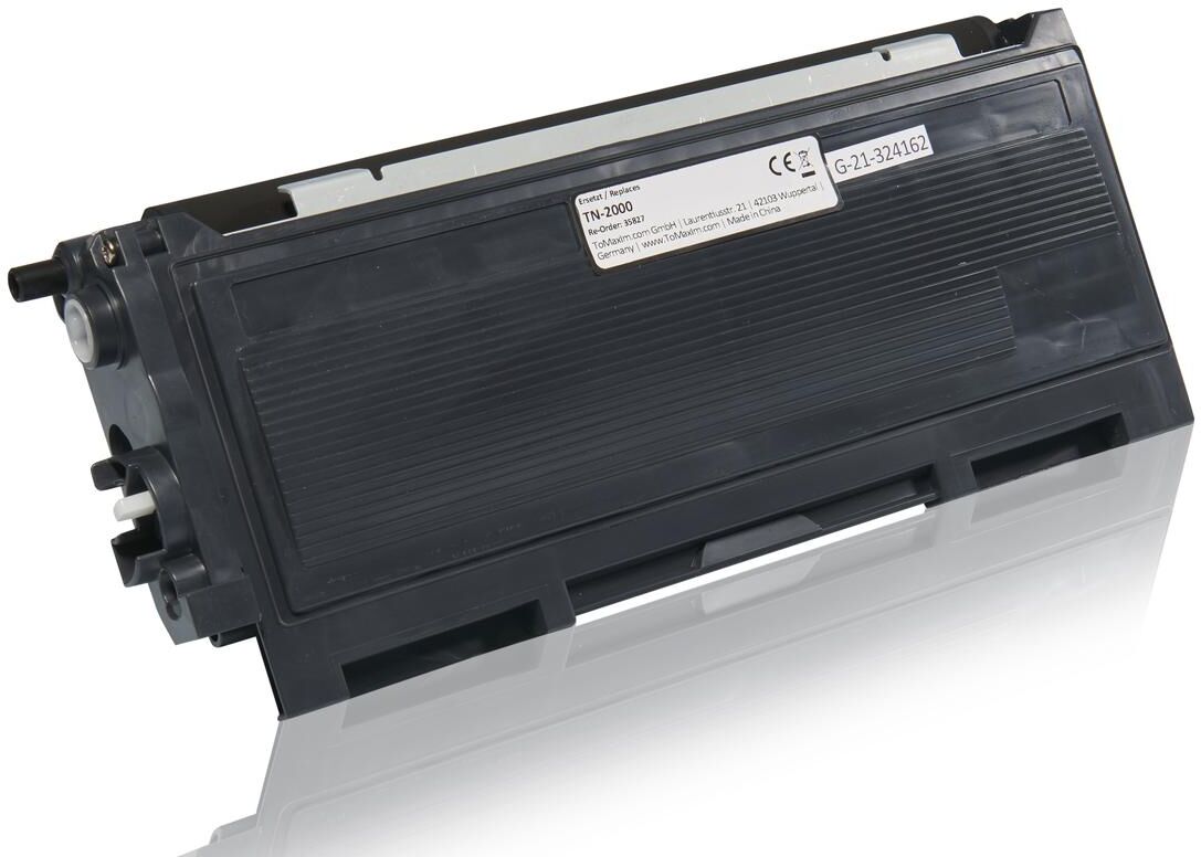 TonerPartner Kompatibel zu Brother Fax 2920 Toner (TN-2000) schwarz, 2.500 Seiten, 0,83 Rp pro Seite von TonerPartner