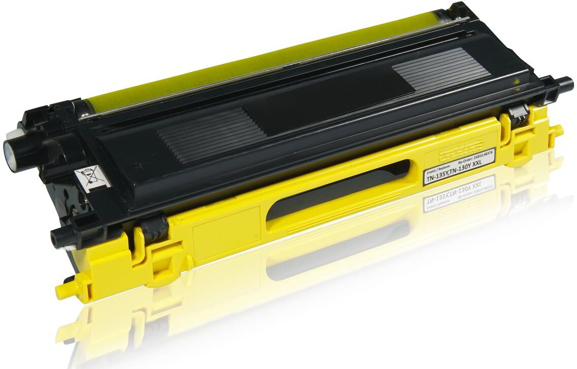 TonerPartner Kompatibel zu Brother HL-4040 CN Toner (TN-135 Y) gelb, 4.000 Seiten, 0,8 Rp pro Seite von TonerPartner