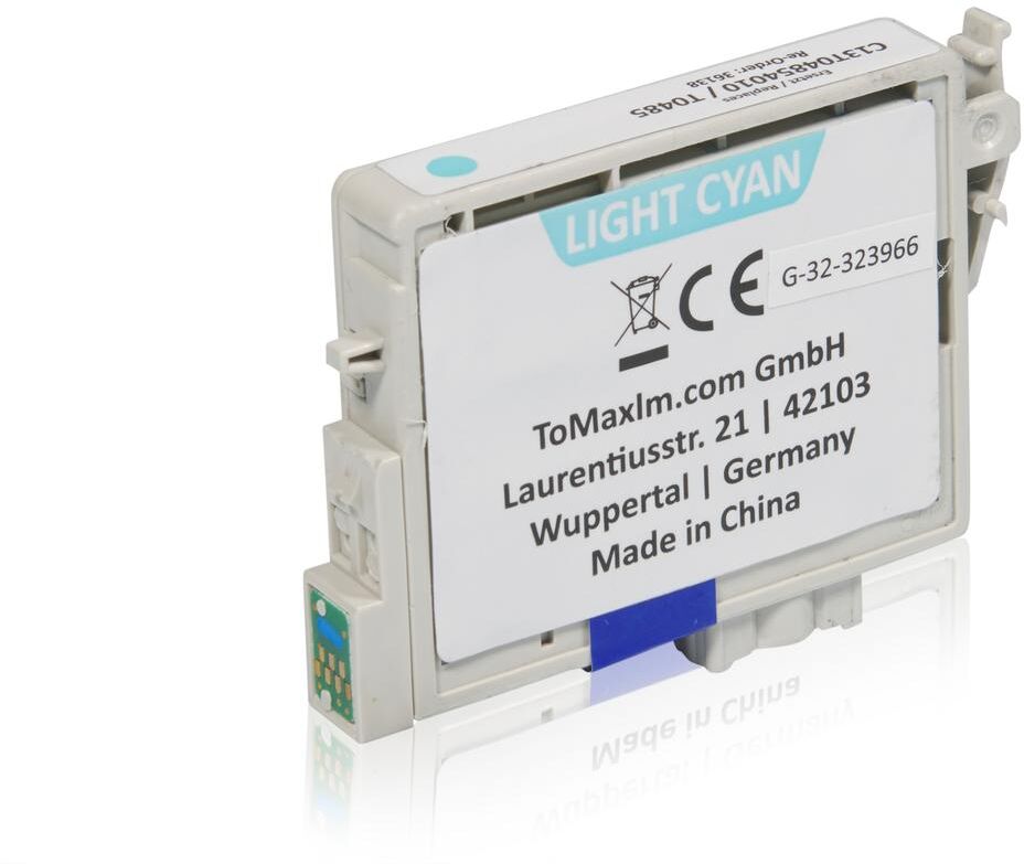 TonerPartner Kompatibel zu Epson Stylus Photo R 320 Tintenpatrone (T0485 / C 13 T 04854010) photocyan, 460 Seiten, 1,03 Rp pro Seite von TonerPartner