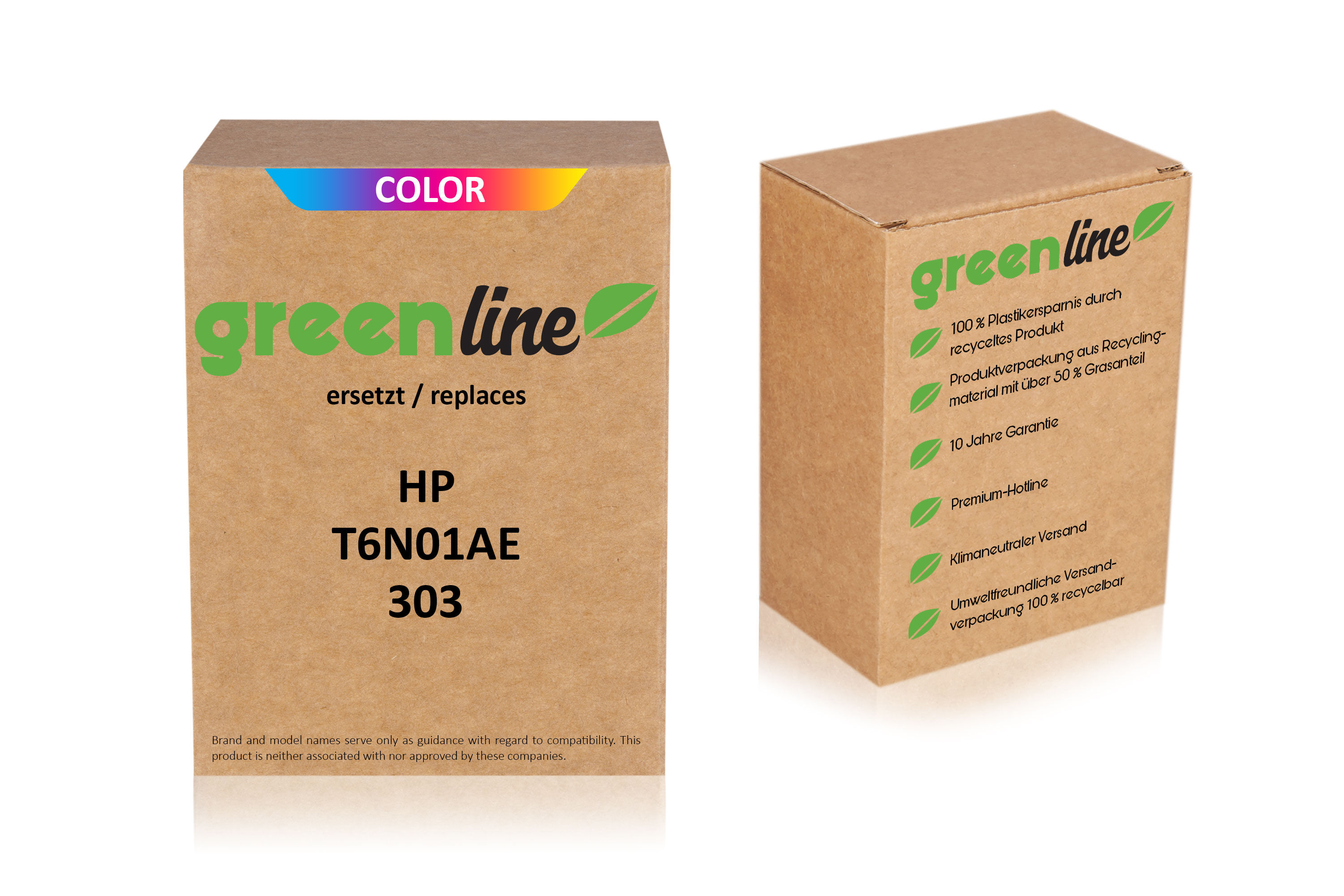 TonerPartner Kompatibel zu HP Envy Photo 7800 Series Tintenpatrone (303 / T6N01AE) farbe, 415 Seiten, 8,07 Rp pro Seite, Inhalt: 10 ml von TonerPartner