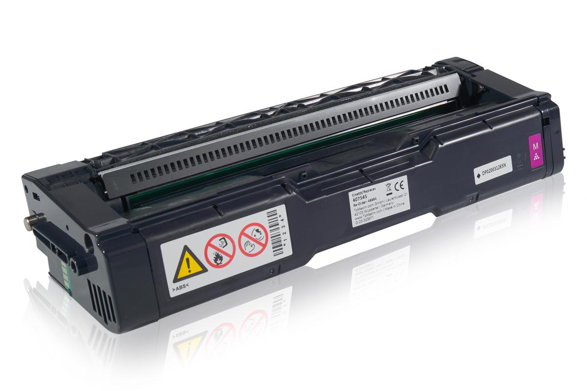 TonerPartner Kompatibel zu Ricoh Aficio SP C 250 SFw Toner (407545) magenta, 1.600 Seiten, 3,71 Rp pro Seite von TonerPartner