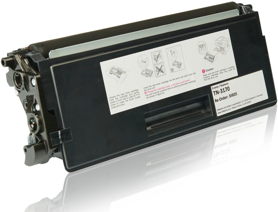 TonerPartner Kompatibel zu Brother HL-5250 DNLT Toner (TN-3130) schwarz, 3.500 Seiten, 0,76 Rp pro Seite von TonerPartner