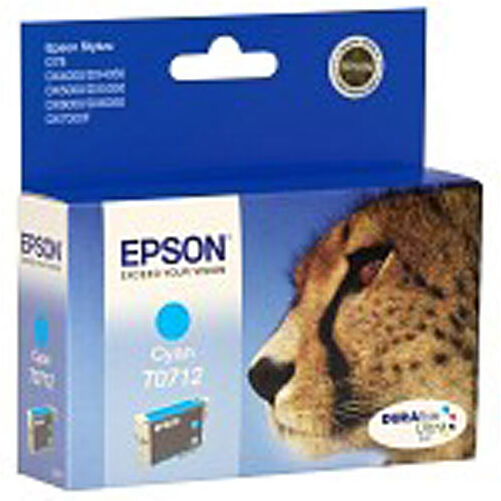 Epson Original Tintenpatrone T07124010, cyan