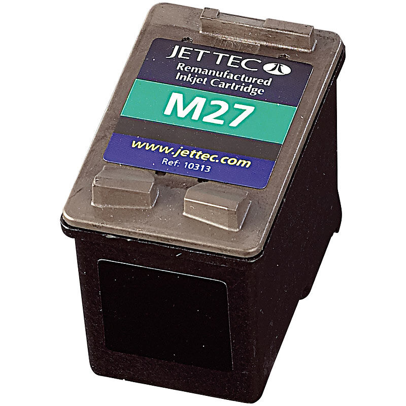 recycled / rebuilt by iColor Recycled Cartridge für HP (ersetzt C8727A No.27), black