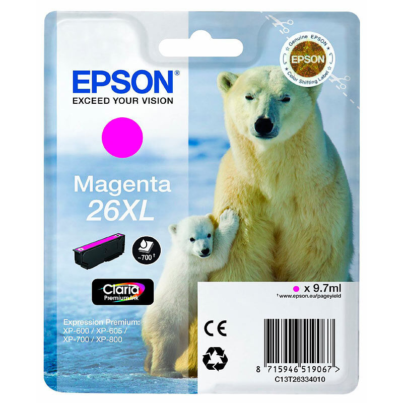 Epson Original Tintenpatrone T2633, magenta XL