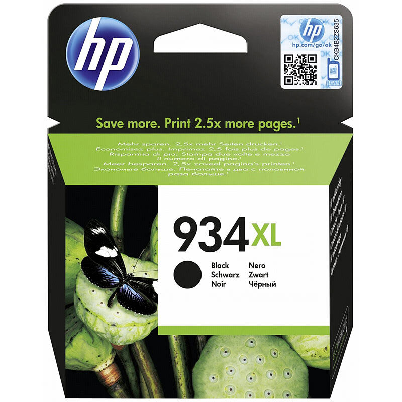 HP Original Tintenpatrone C2P23AE (No.934XL), black XL