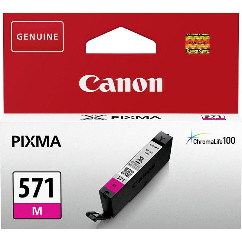 Canon Original Tintenpatrone CLI-571M, magenta