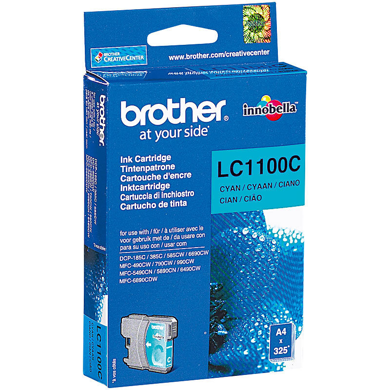 Brother Original Tintenpatrone LC1100C, cyan