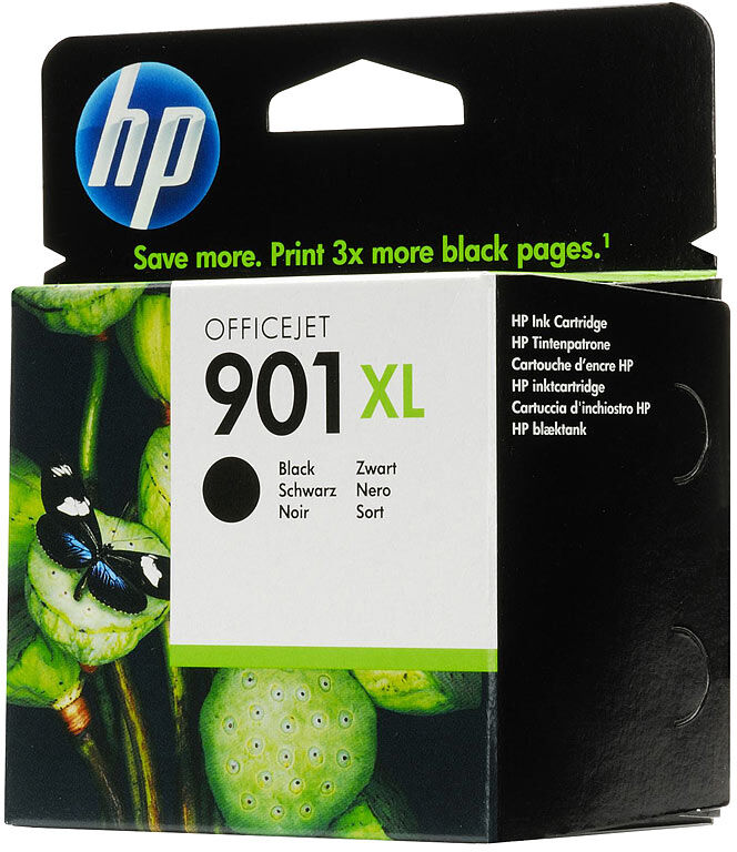 HP Original Tintenpatrone CC654AE (No.901XL) black HC