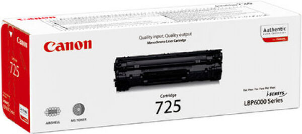 Canon Toner Black (3484B002 / CRG-725) - zu LBP6750dn