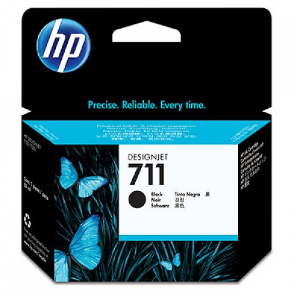 HP Tinte Black (CZ129A / No 711)